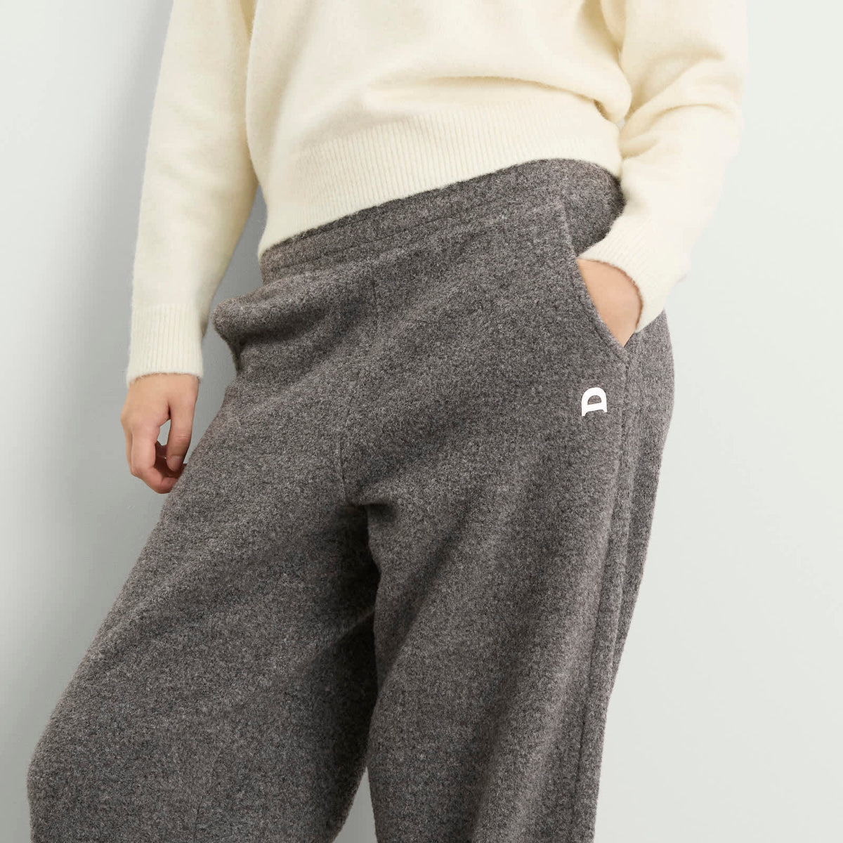 Dunst Boucle Wide Leg Sweatpants