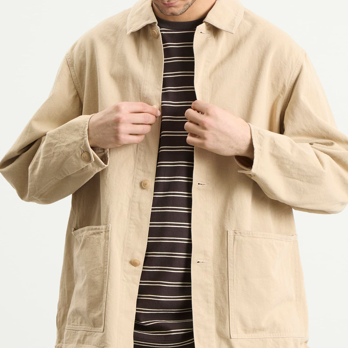 Kaptain Sunshine Cotton Drill Coverall Jacket