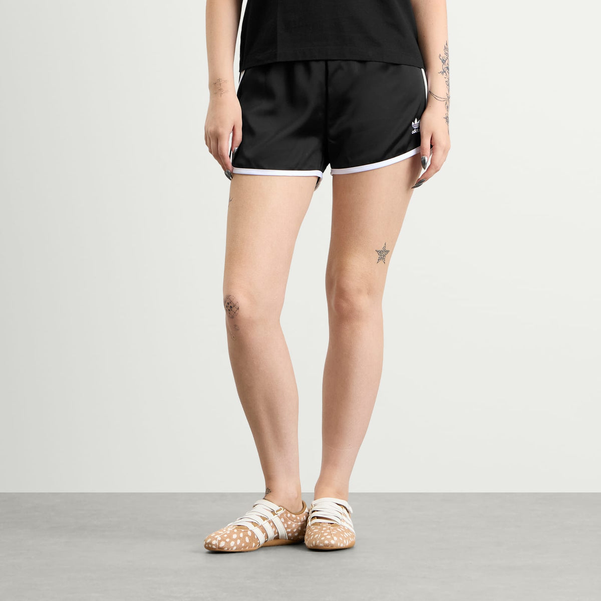 Adidas 3 Stripe Sprinter Short