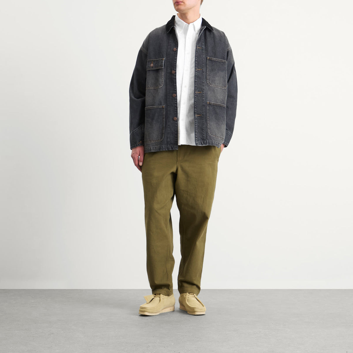 Beams Plus Button Down Oxford Shirt