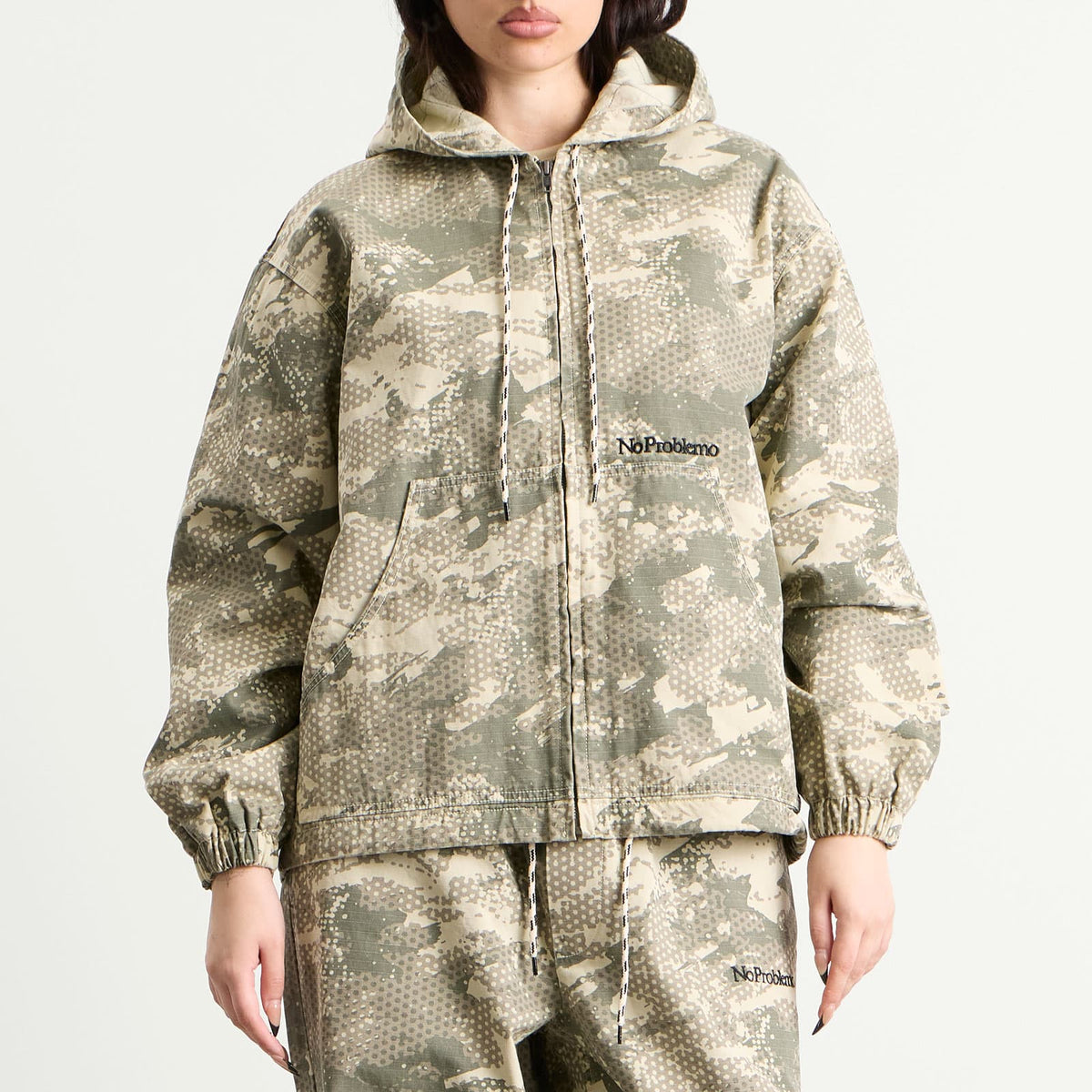 No Problemo Forest Ripstop Work Jacket