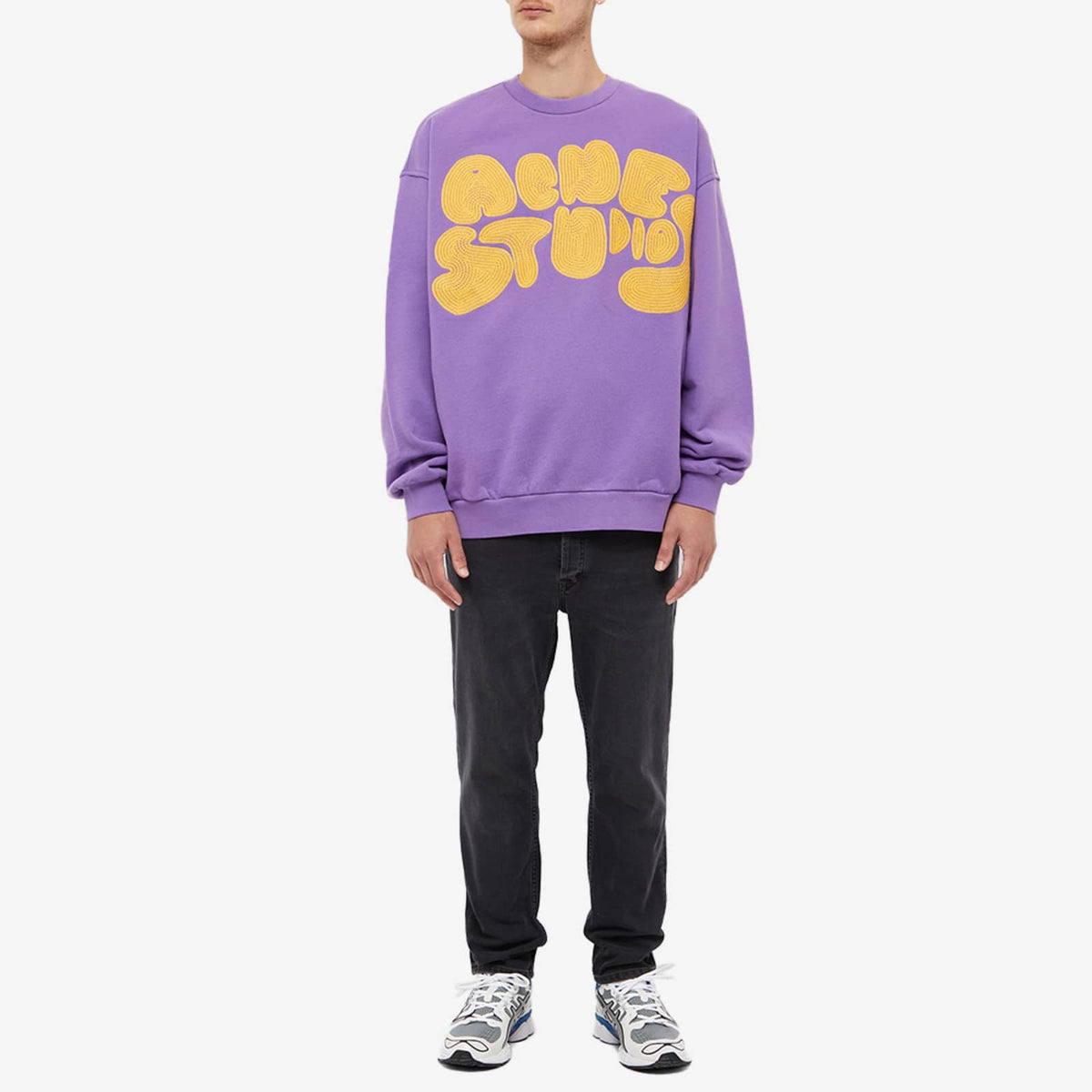 Acne Studios Fyre Bubble Logo Crew Sweat