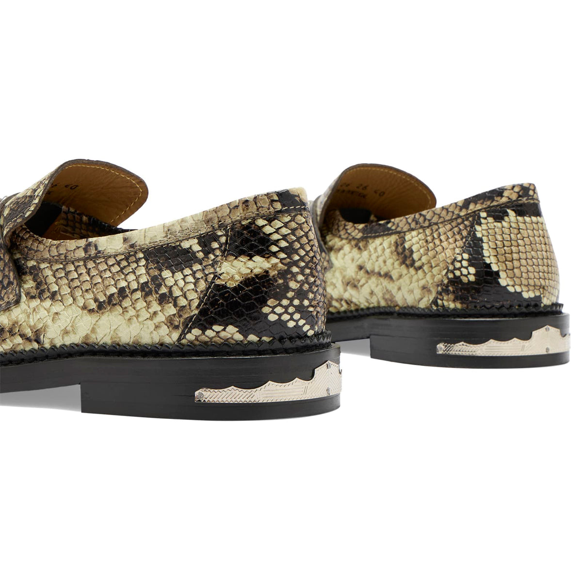 Toga Archives Snake Embossed Loafer