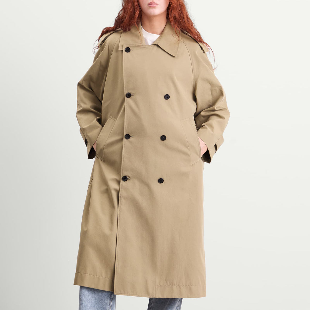 DUNST Oversized Trench Coat