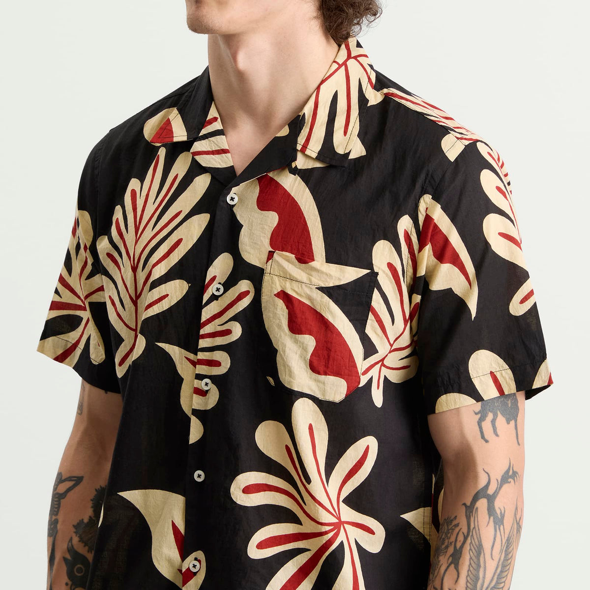 Universal Works Baja Print Road Shirt