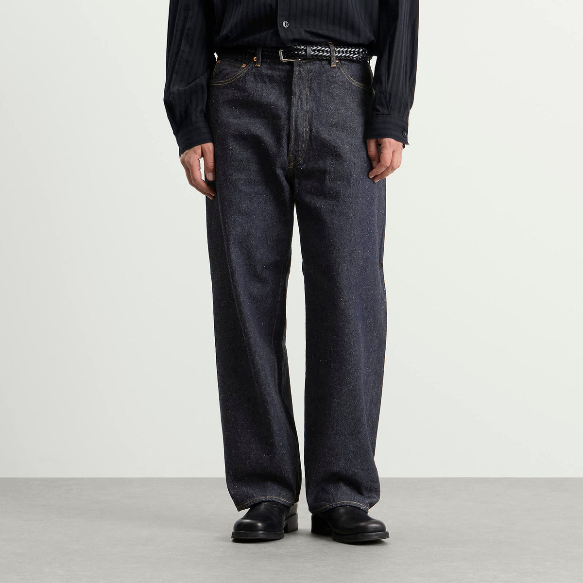 Kaptain Sunshine Indigo Straight Denim Jeans