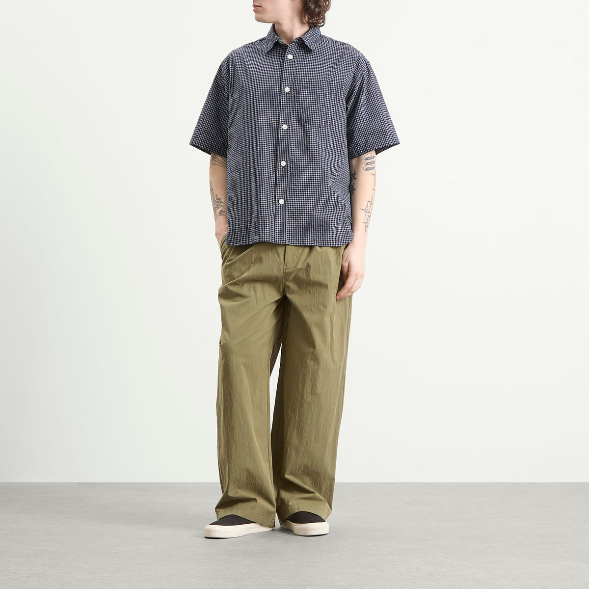 Danton Double Pleat Easy Pants