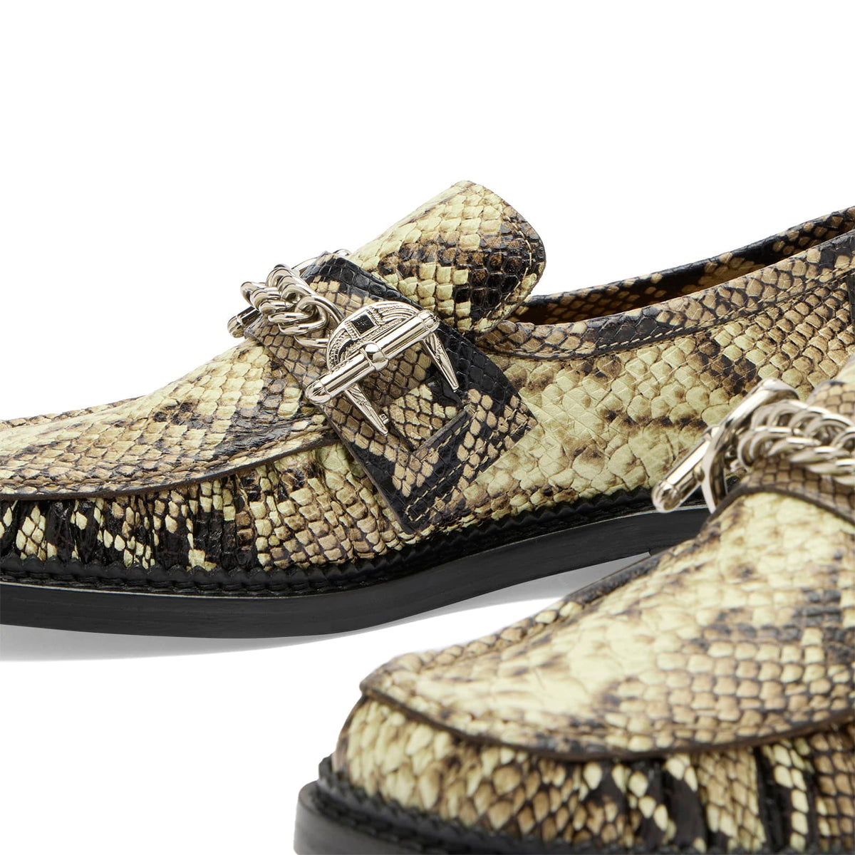 Toga Archives Snake Embossed Loafer