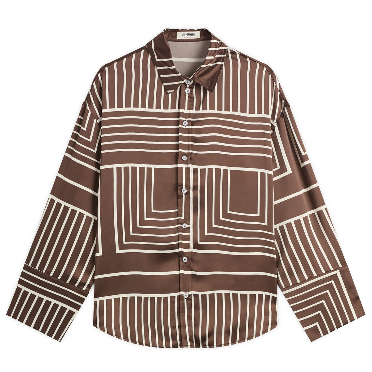 4th & Reckless Amira Print Shirt