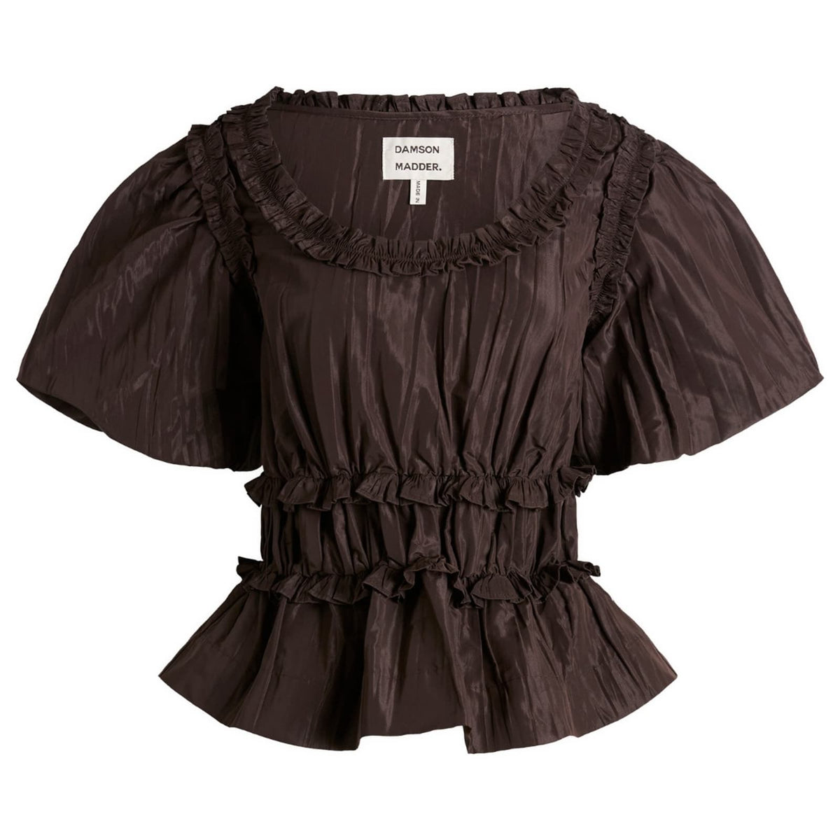 Damson Madder Everly Ruffle Blouse - END. Exclusive
