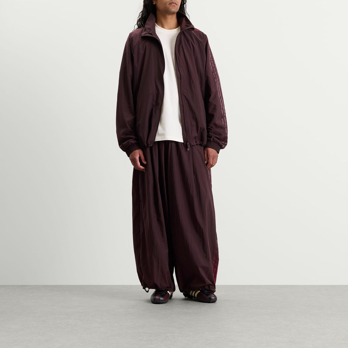 Y-3 Gradient Stripes Wide Leg Trousers