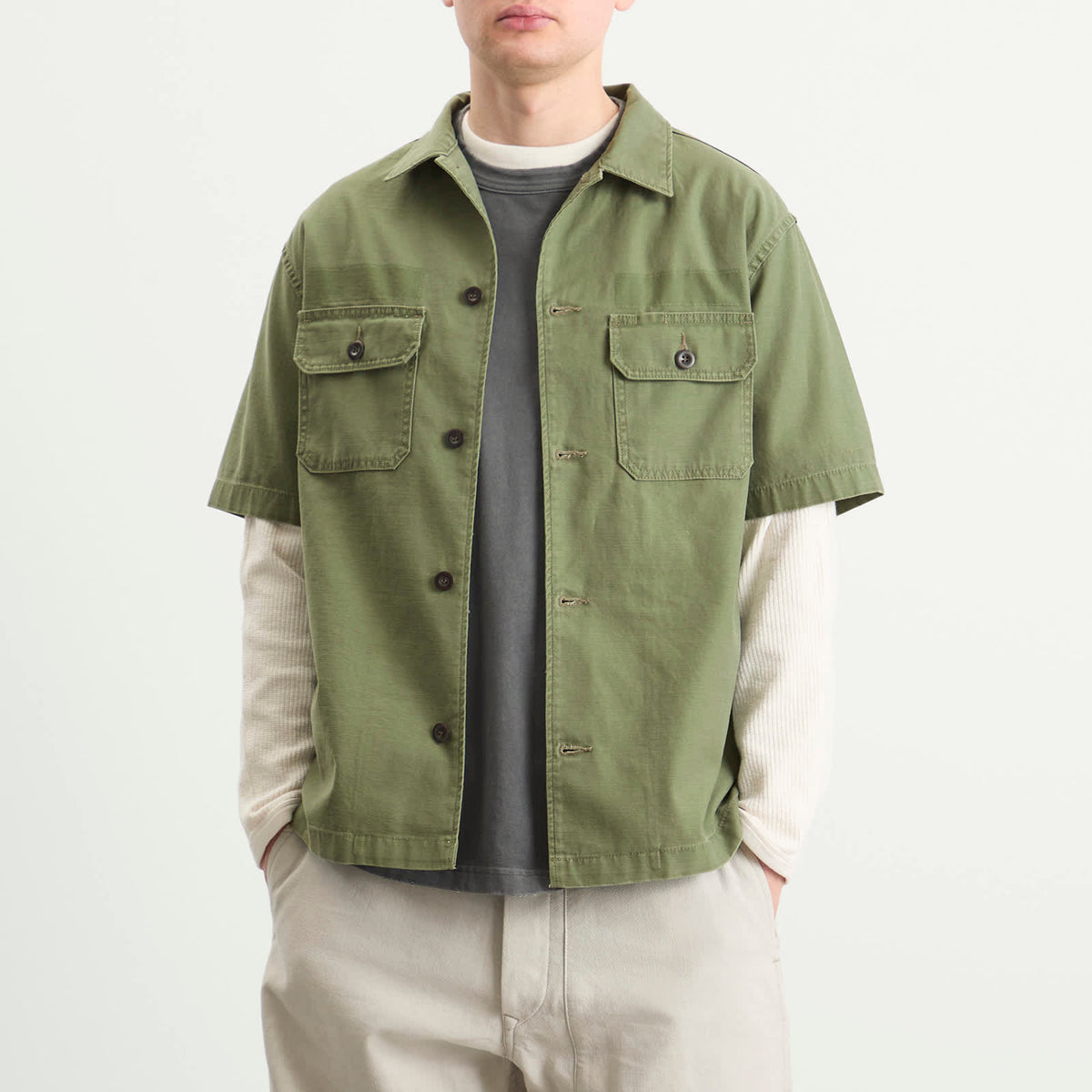 Khakis Washed Field Shirt