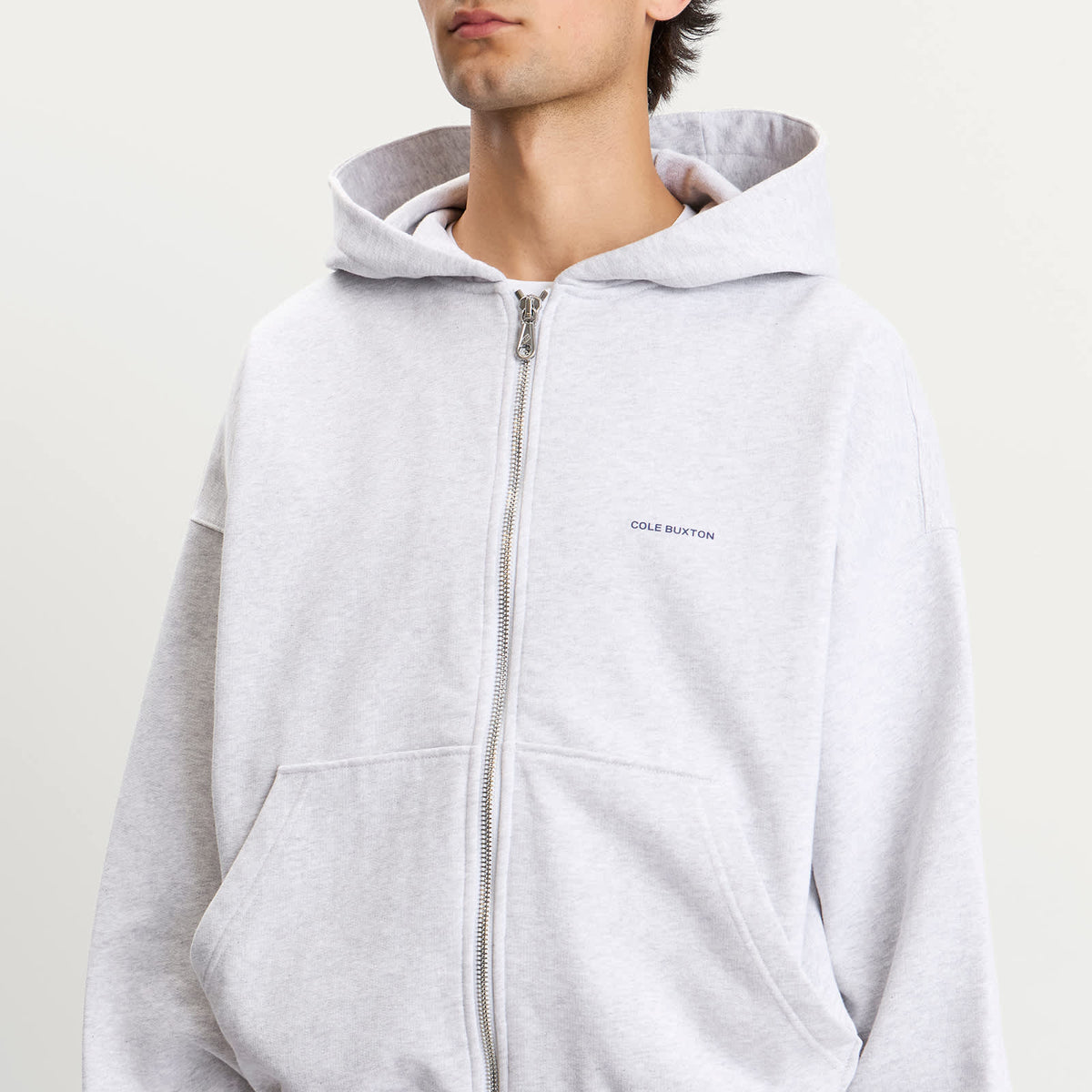 Cole Buxton Mini Logo Zipped Hoodie