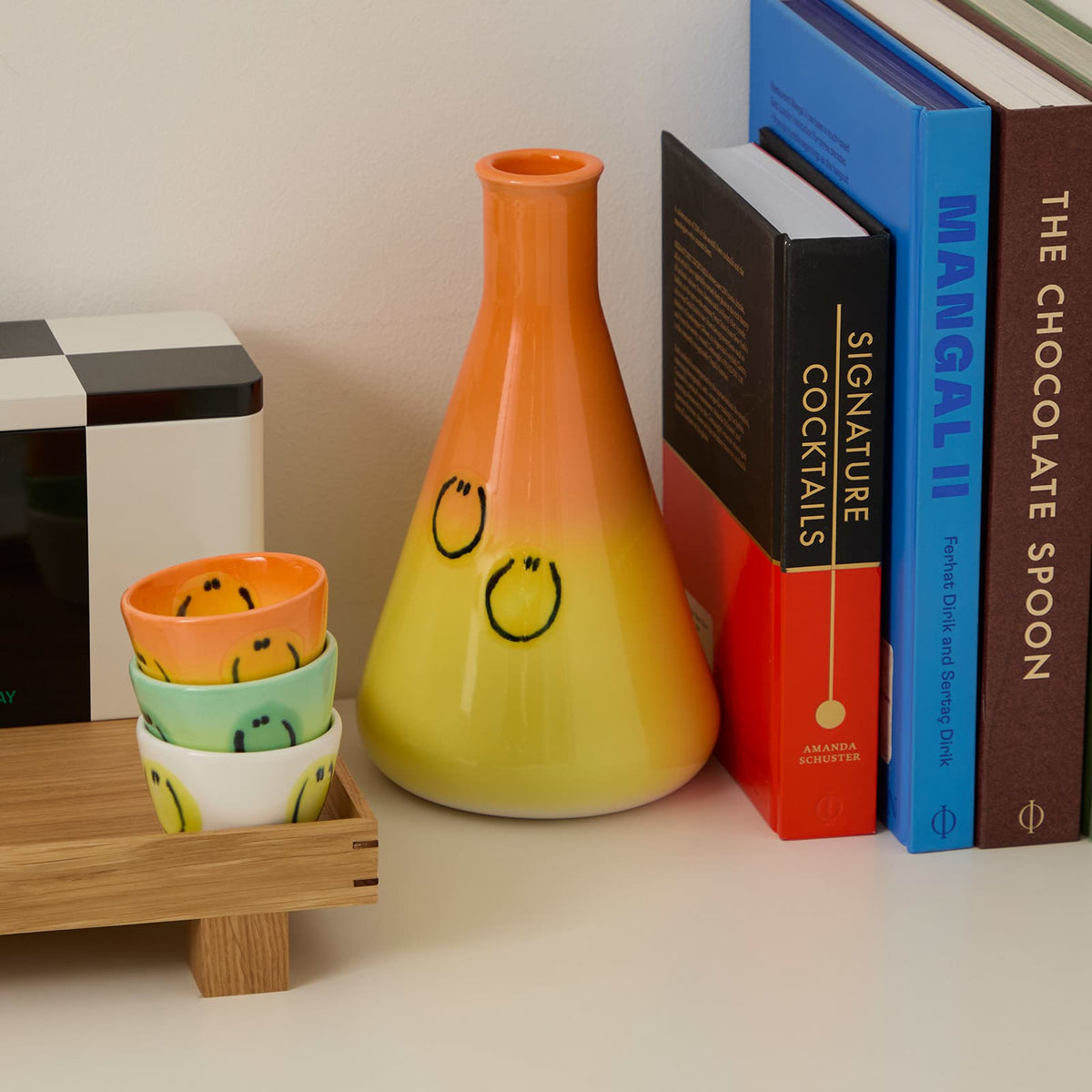 Frizbee Ceramics Erlenmeyer Jug