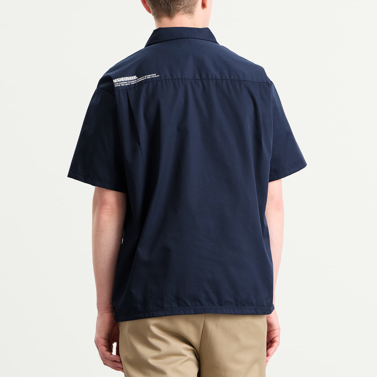 Neighborhood Classic Short Sleeve Work Shirt 1