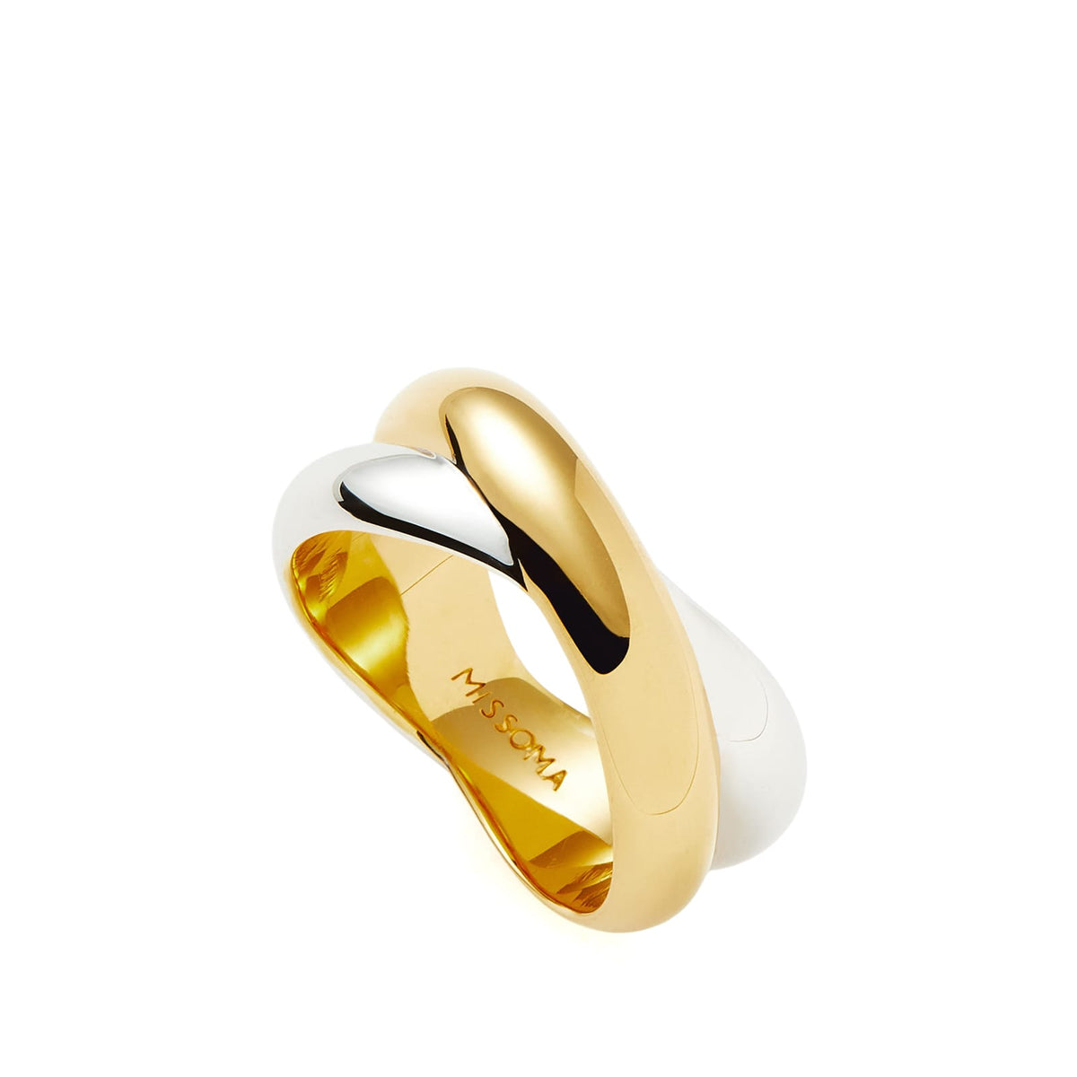 Missoma x Lucy Williams Chunky Entwine Ring