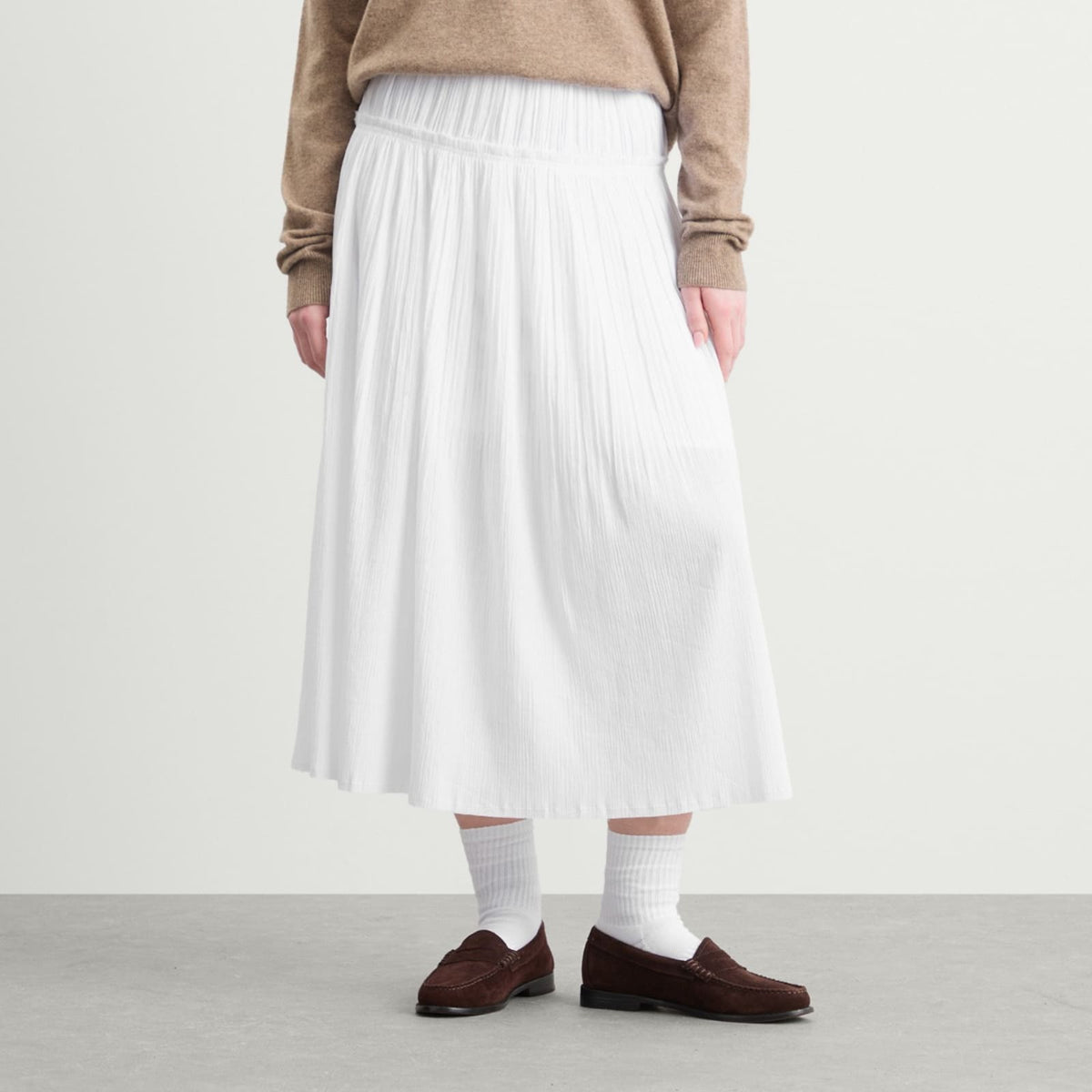 Kijun Pure Pleats Maxi Skirt