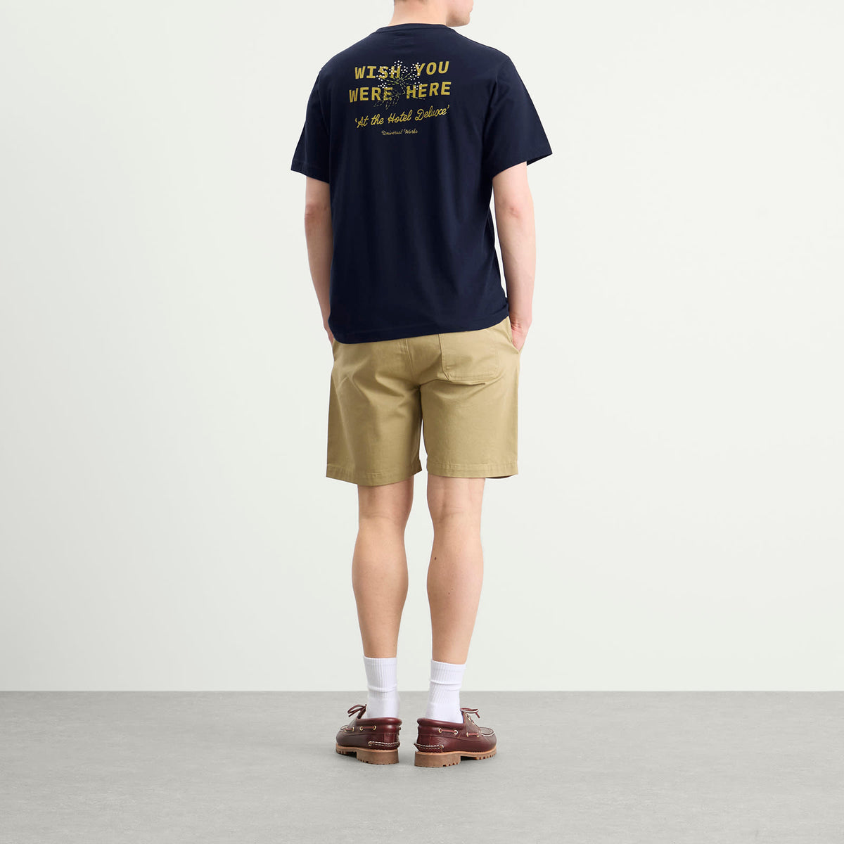 Universal Works Wish You Were Here T-Shirt