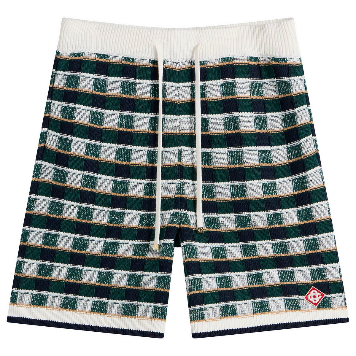 Casablanca Mosaic Check Shorts