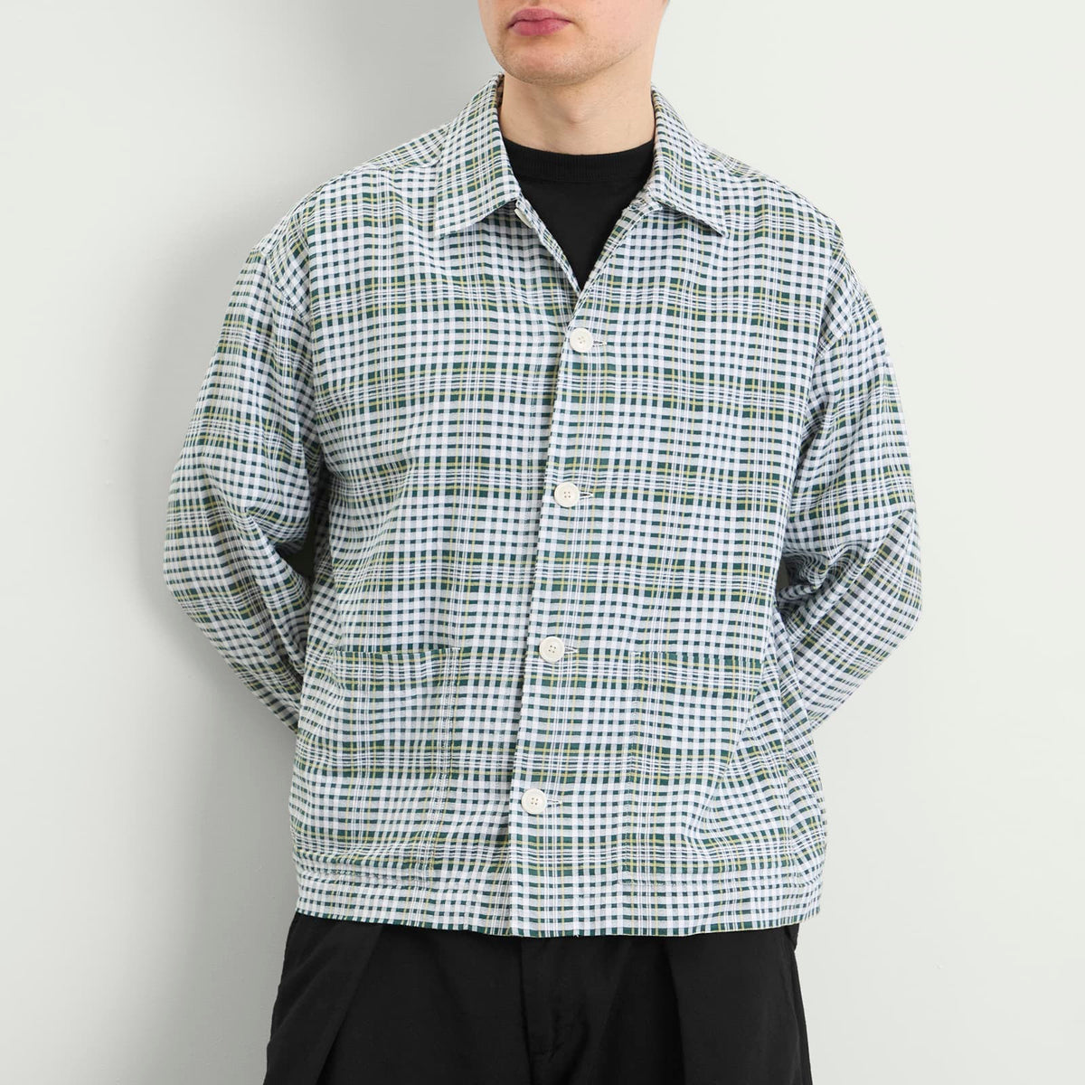 YMC Cotton Check PJ Overshirt