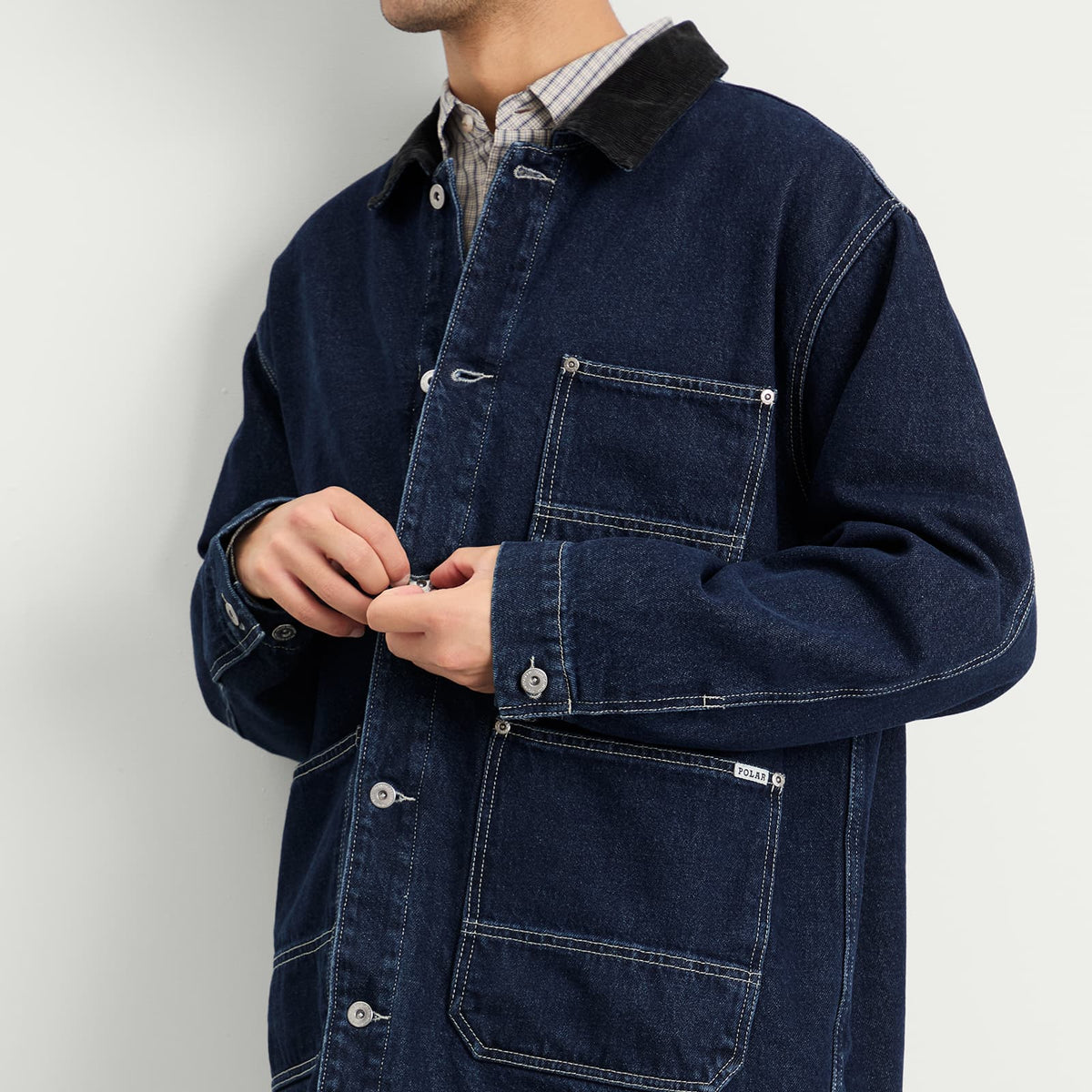 Polar Skate Co. Flannel Lined Ezra Jacket