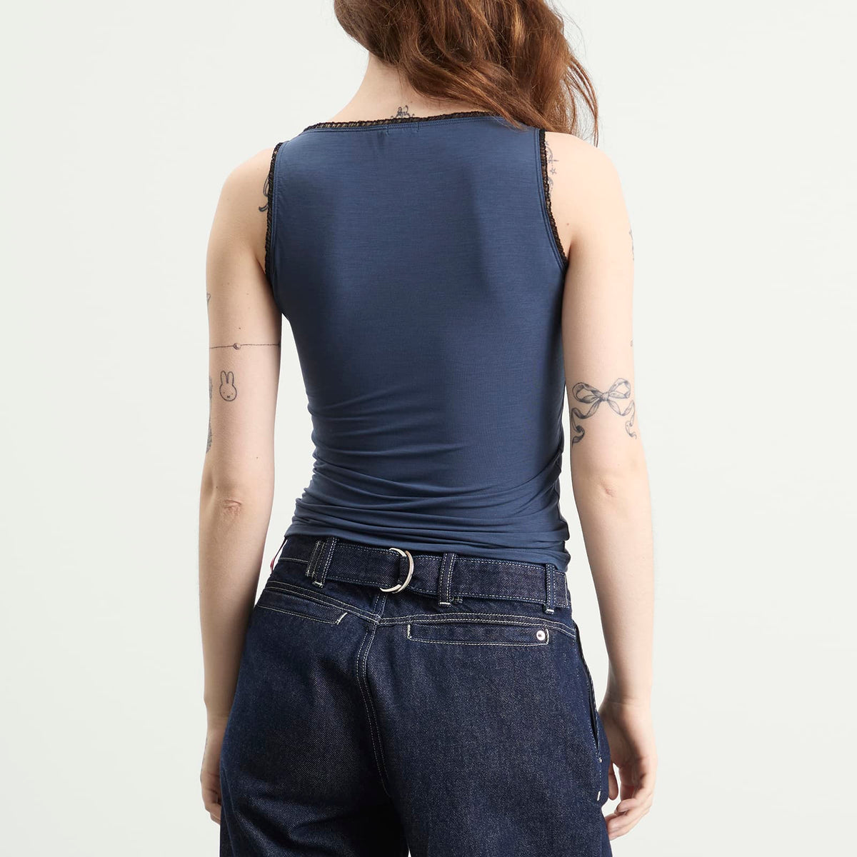 Fruity Booty Frill Wrap Vest Top