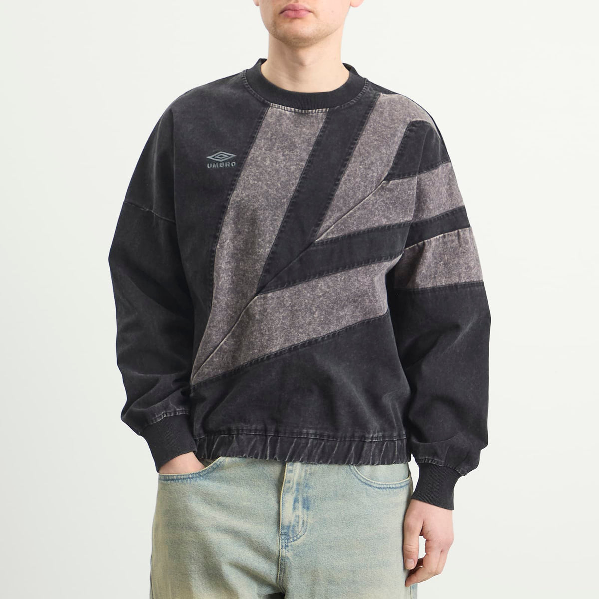 Umbro Washed Diamond Drill Sweat