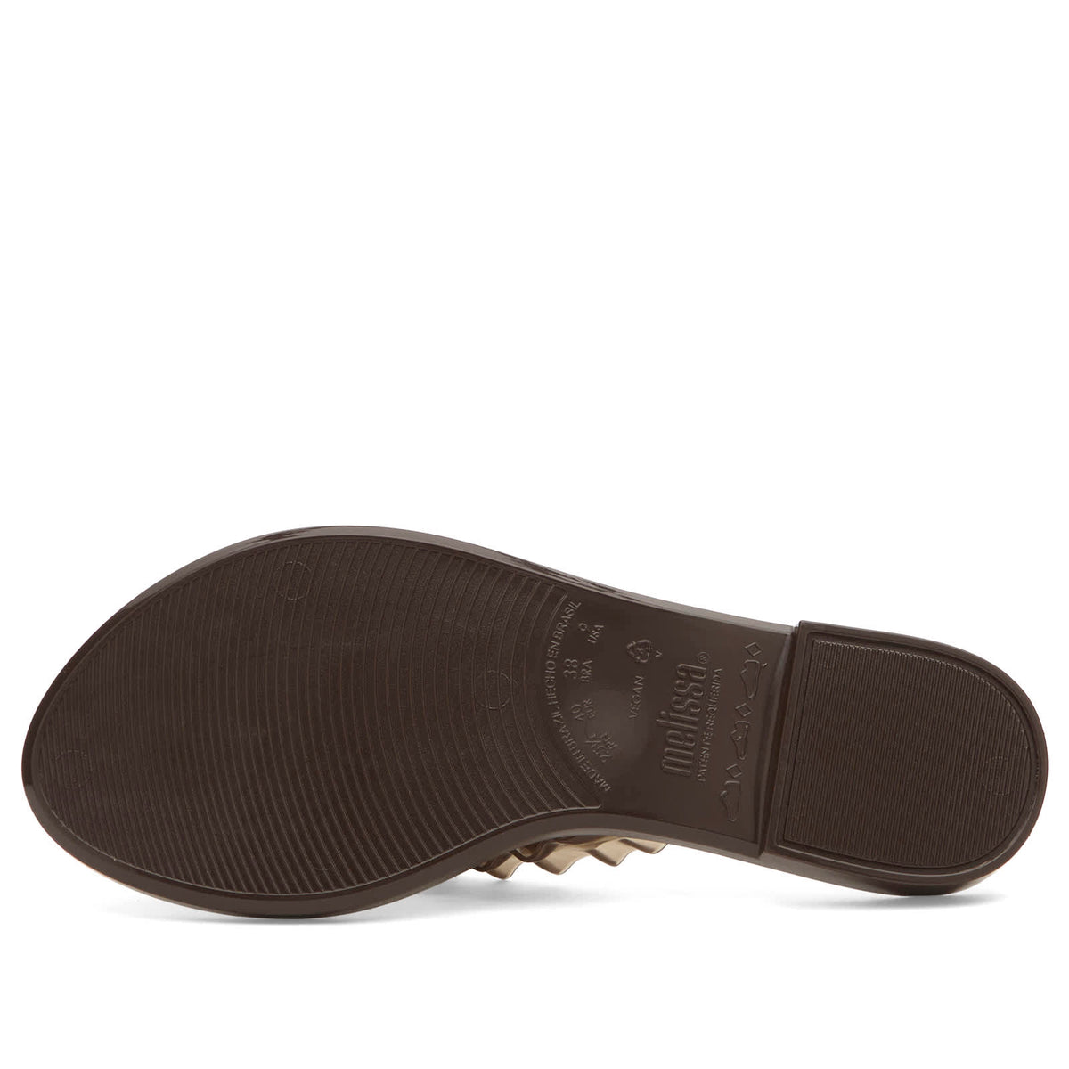 Melissa x Ganni Leopard Flip Flop Slim