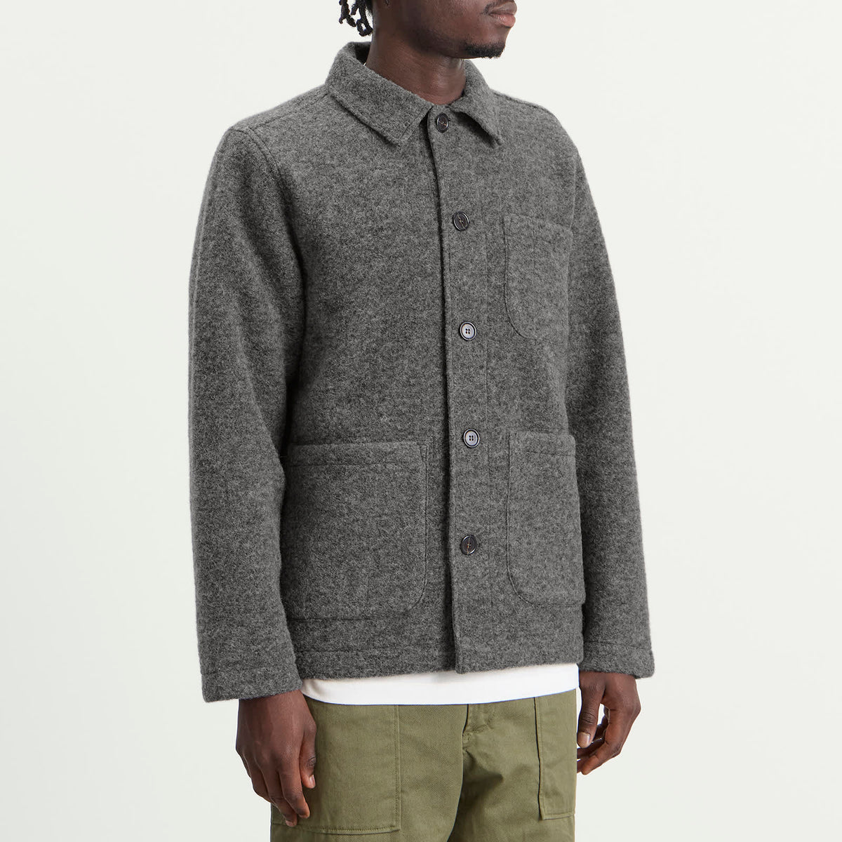 Universal Works Wool Fleece Field Jacket