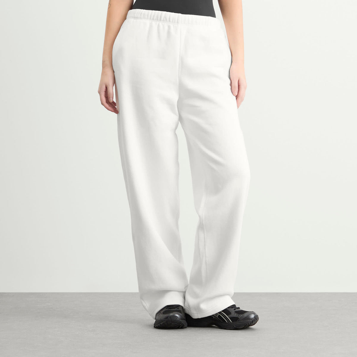 SKIMS Cotton Fleece Classic Straight Leg Pants
