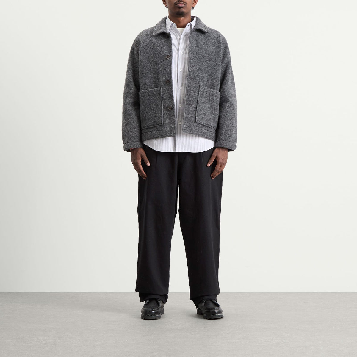 Universal Works Wool Fleece Rams Jacket