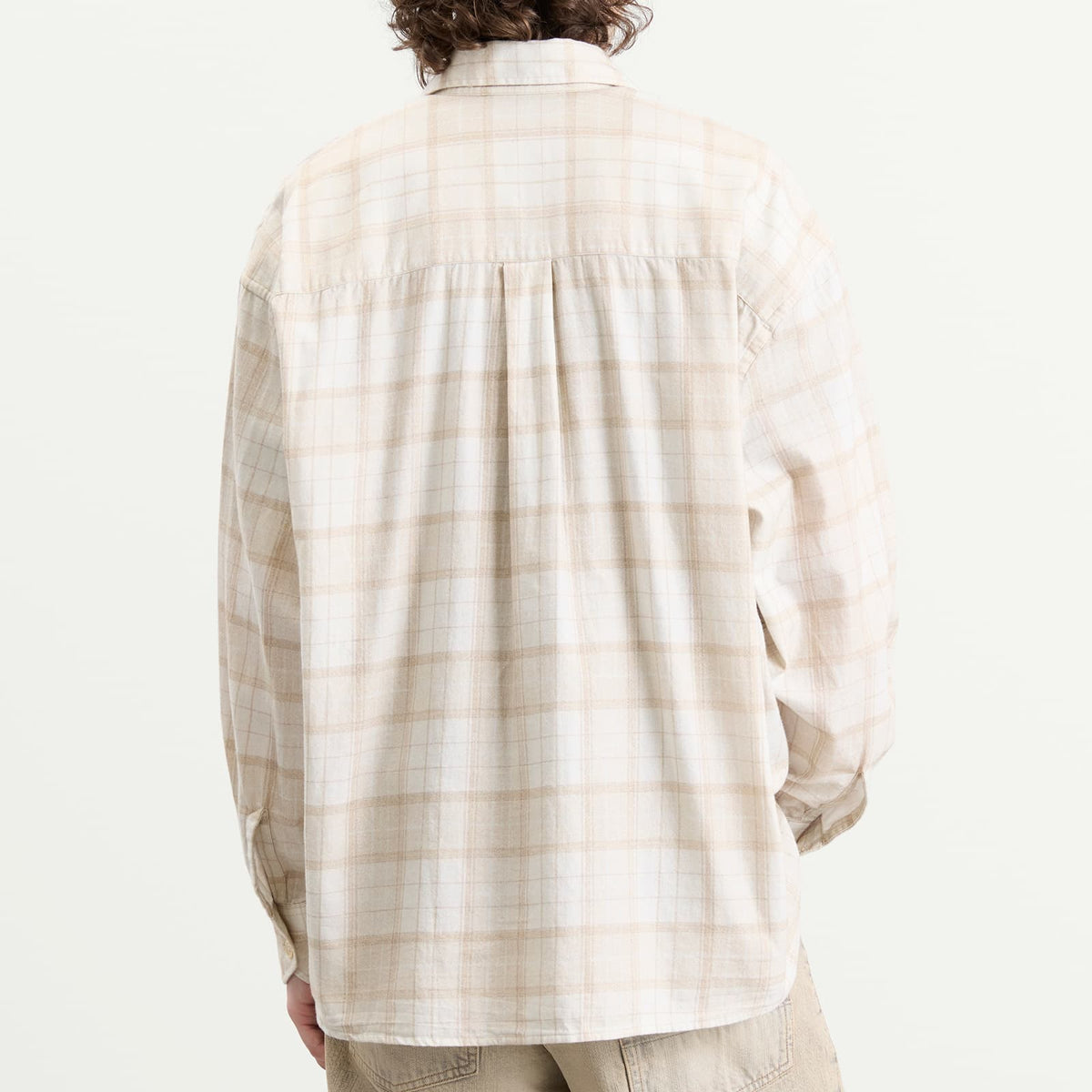 Our Legacy Stella Check Print Borrowed Shirt