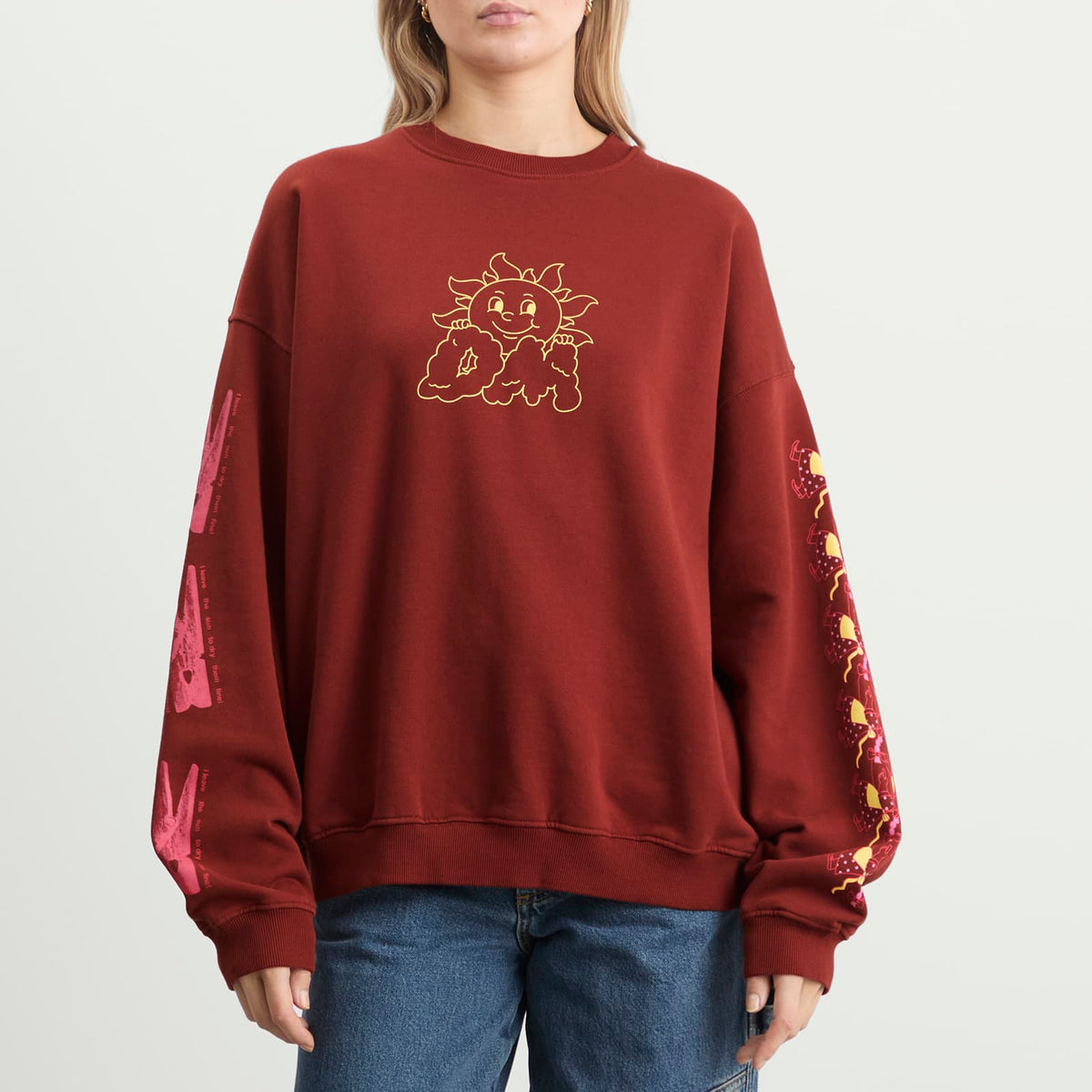 Damson Madder Sundried Washing Line Sweatshirt