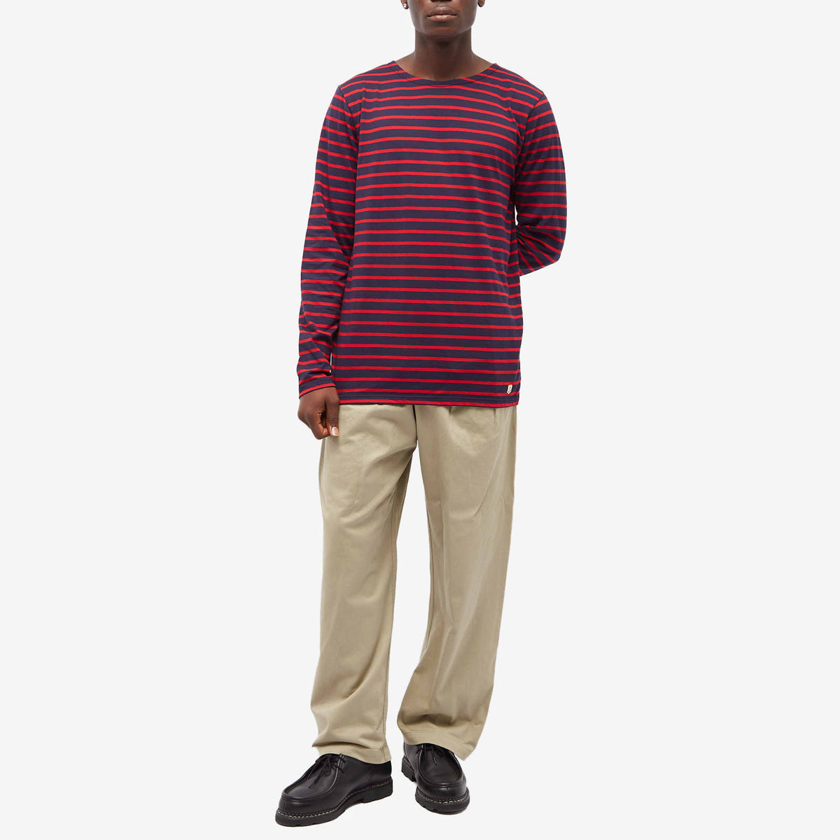 Armor-Lux Long Sleeve Mariniere T-Shirt