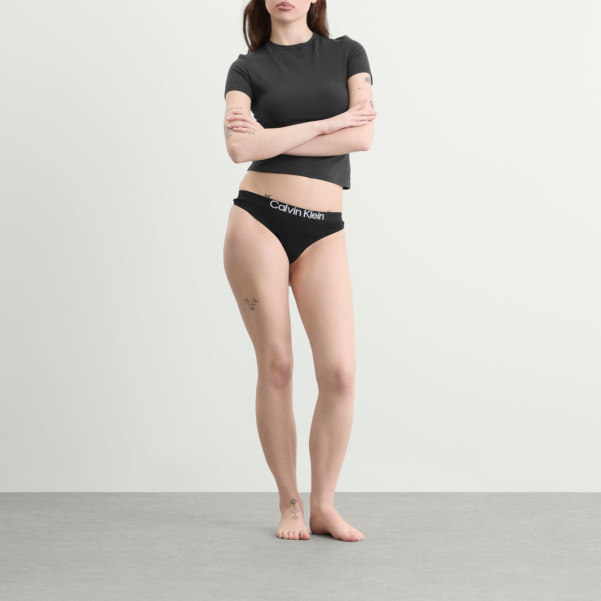 Calvin Klein Extra Soft Cotton Stretch Thong - 3 Pack