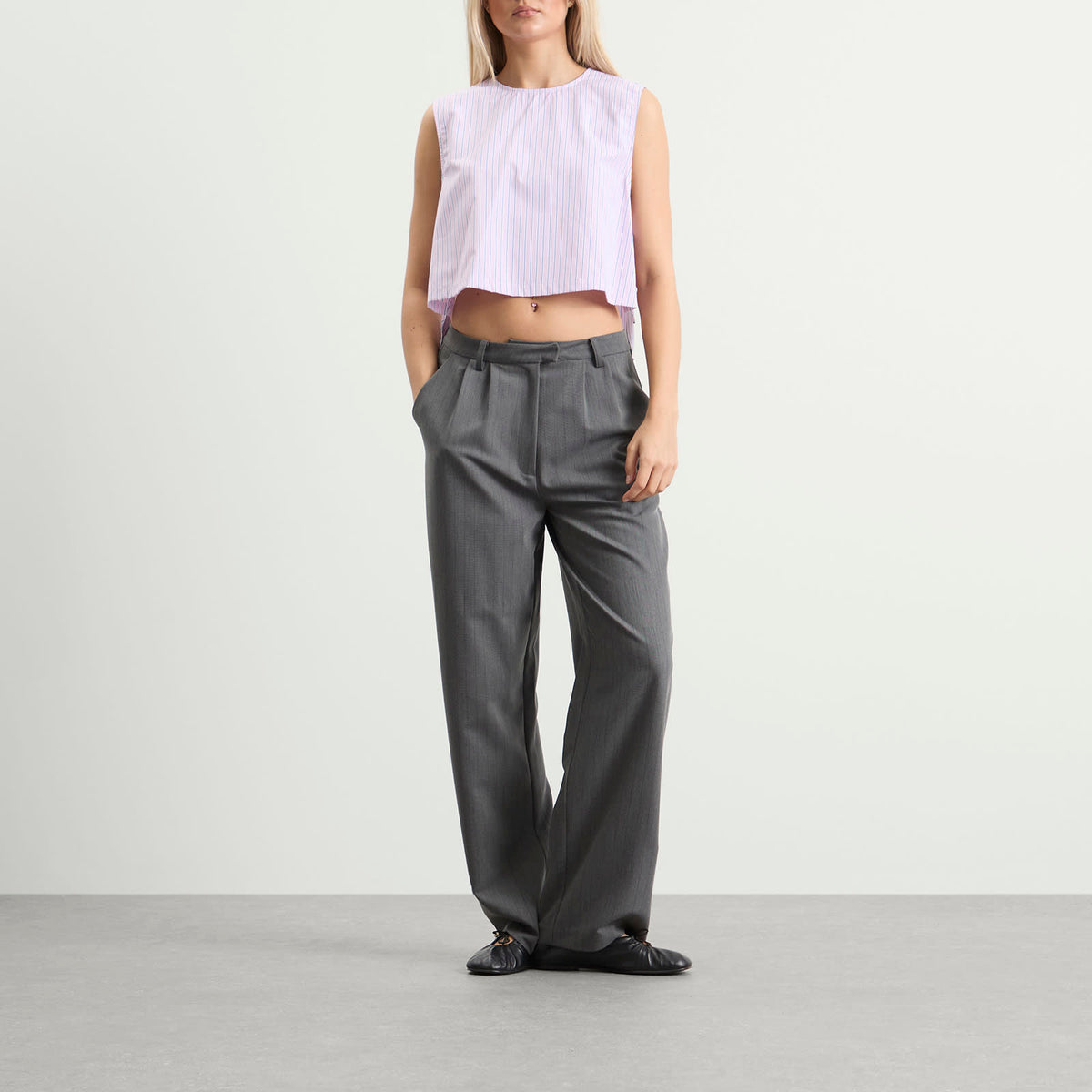 STEL Side tie vest top