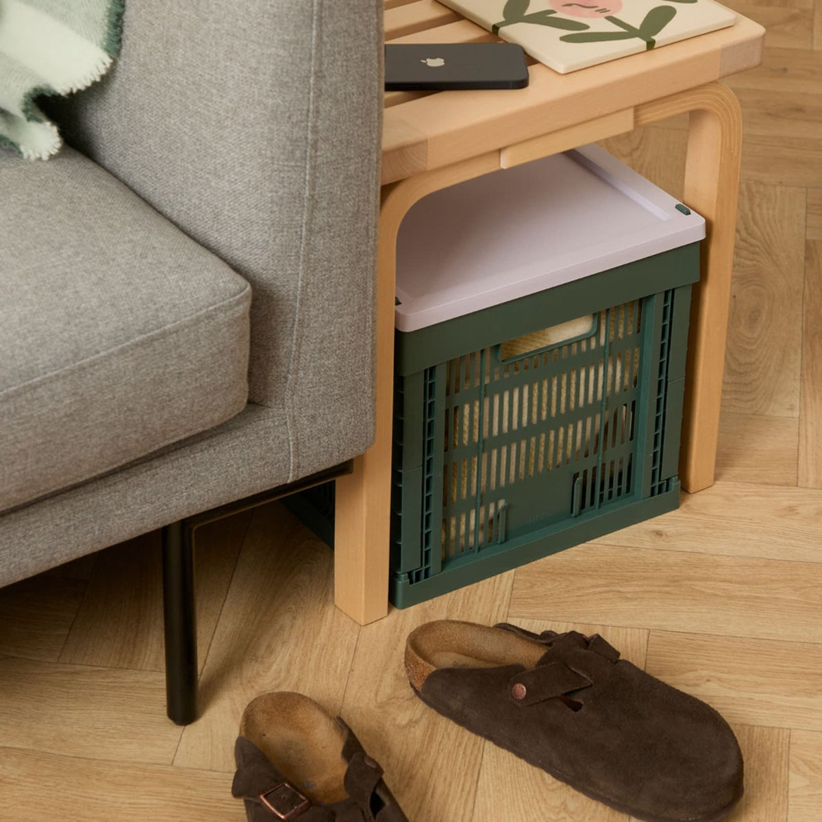 HAY Cube Recycled Colour Crate