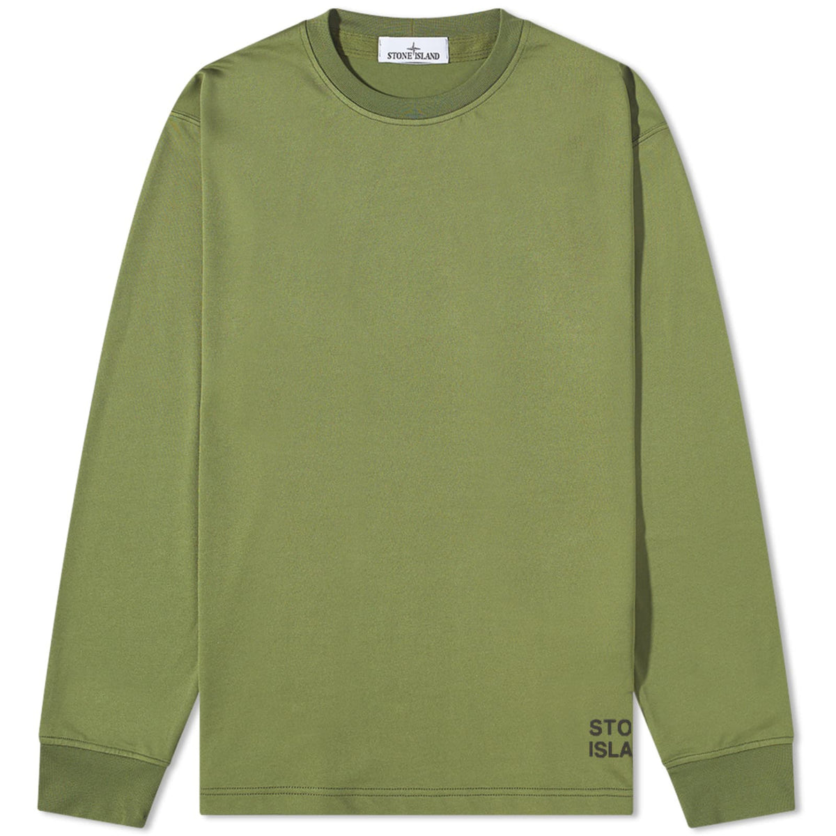 Stone Island Logo Sleeve Logo T-Shirt