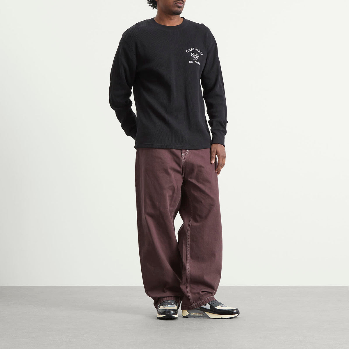 Carhartt WIP Long Sleeve Eightynine Waffle T-Shirt