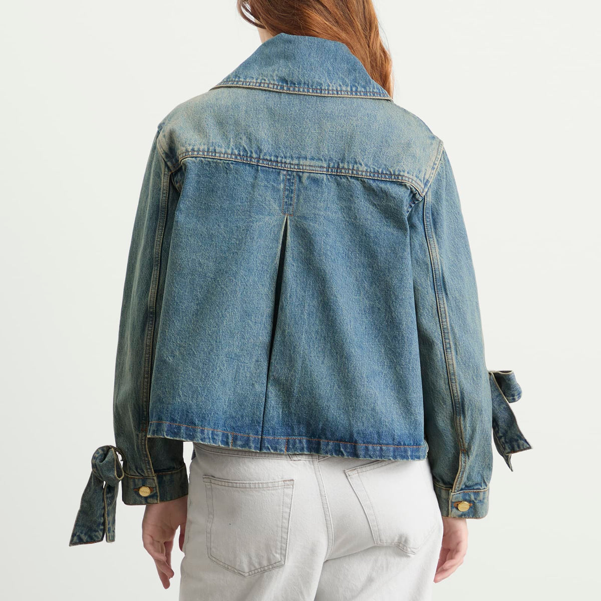 GANNI Tint Rigid Denim Jacket