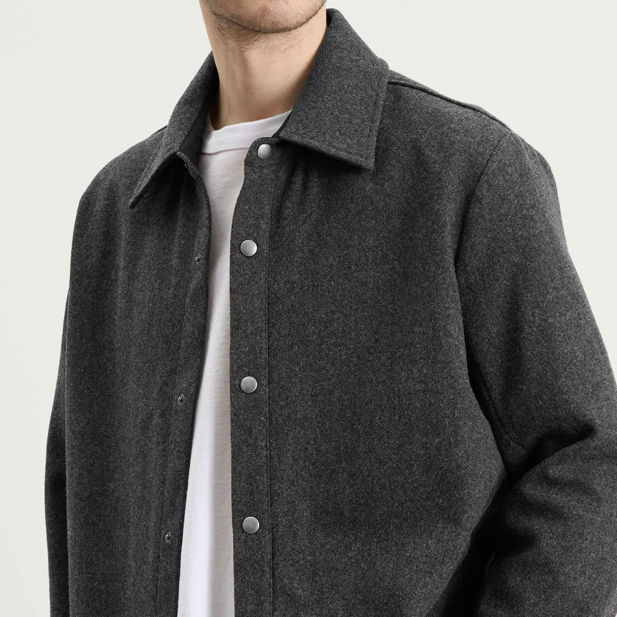 A.P.C. Snap Button Overshirt