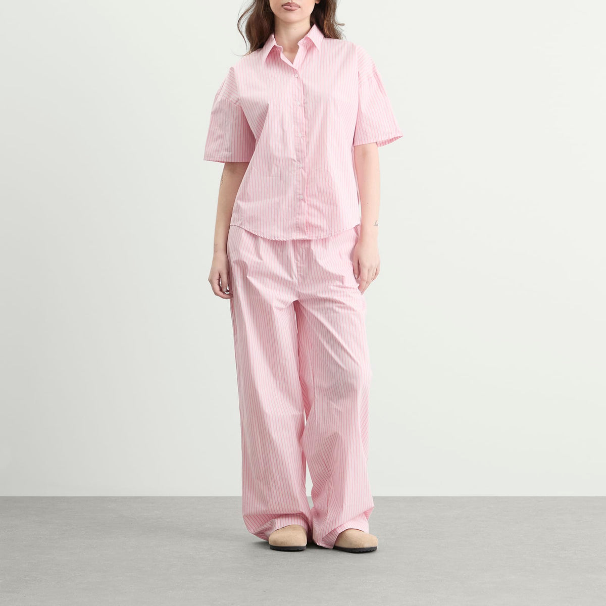 Calvin Klein Cotton Poplin Pyjama Set