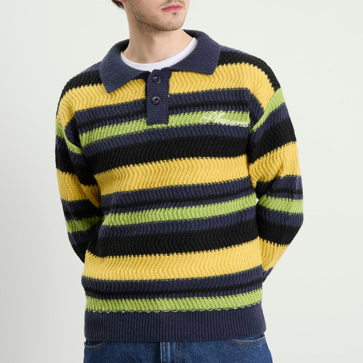 Pleasures Cooper Polo Sweater