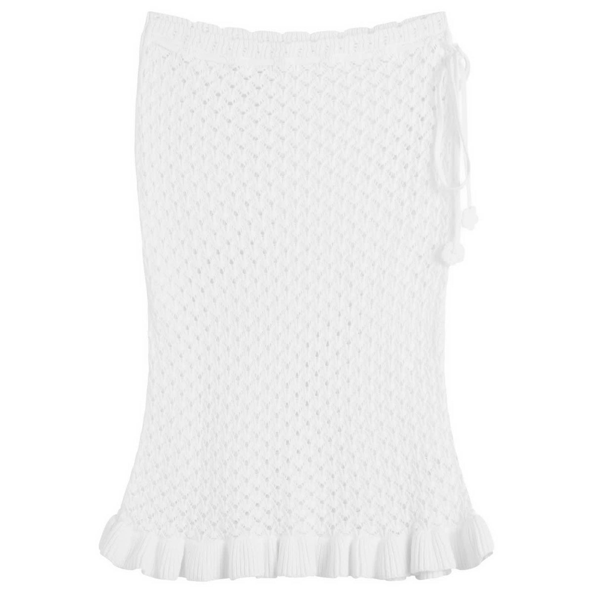 My Mum Made It Lace Knit Midi Skirt