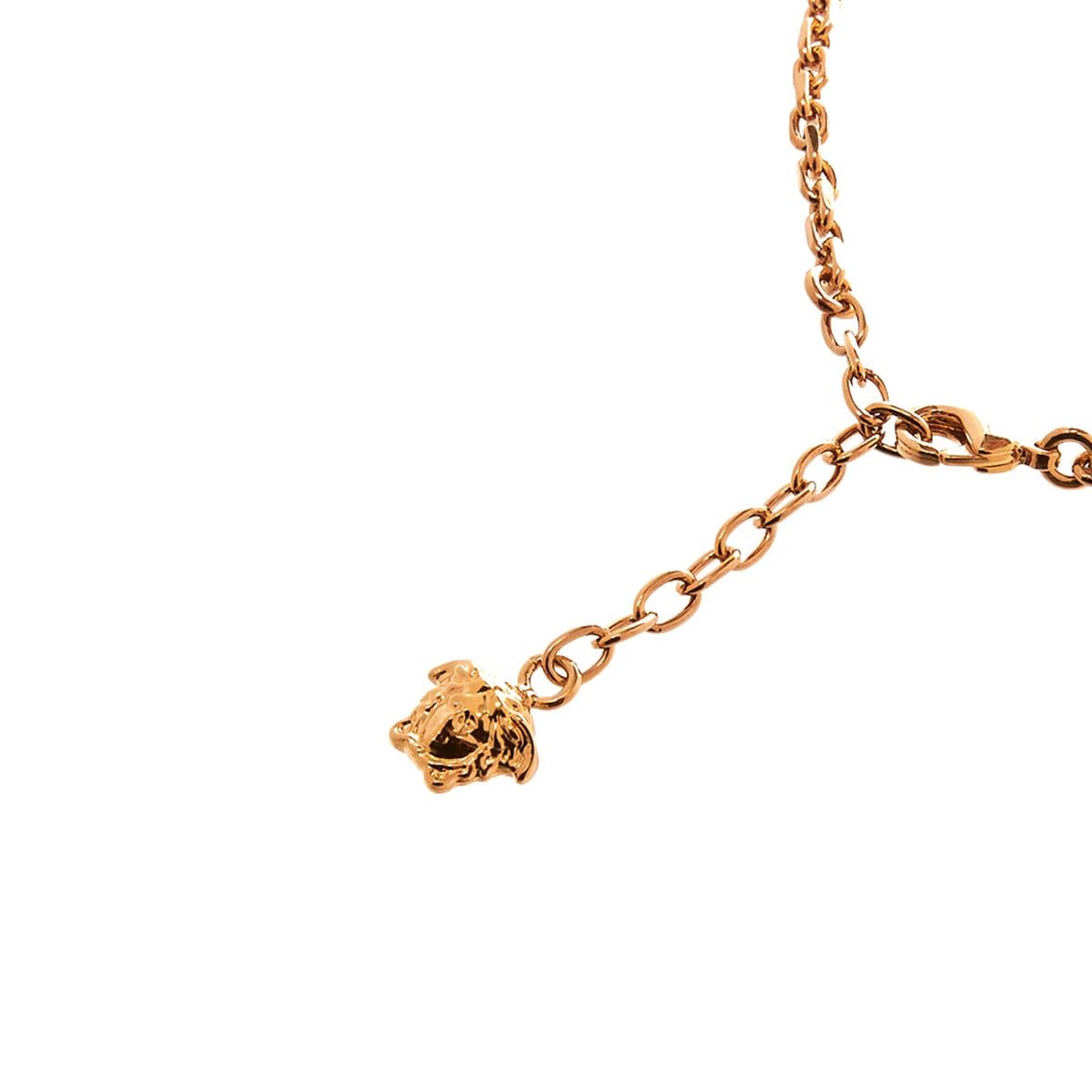 Versace Logo Pendant Necklace