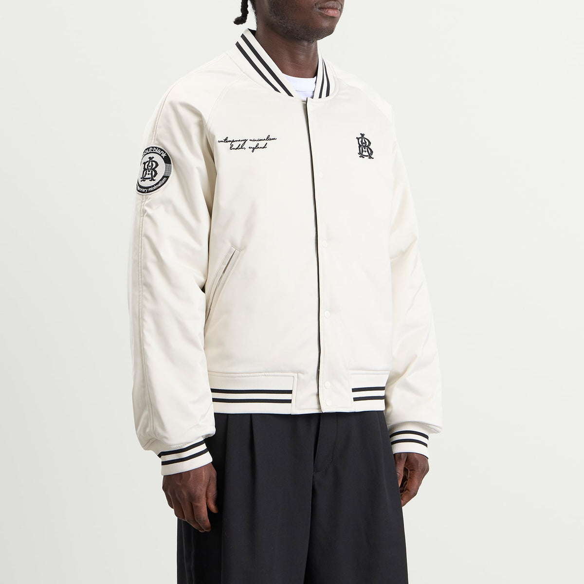 about:blank reversible Satin Jacket