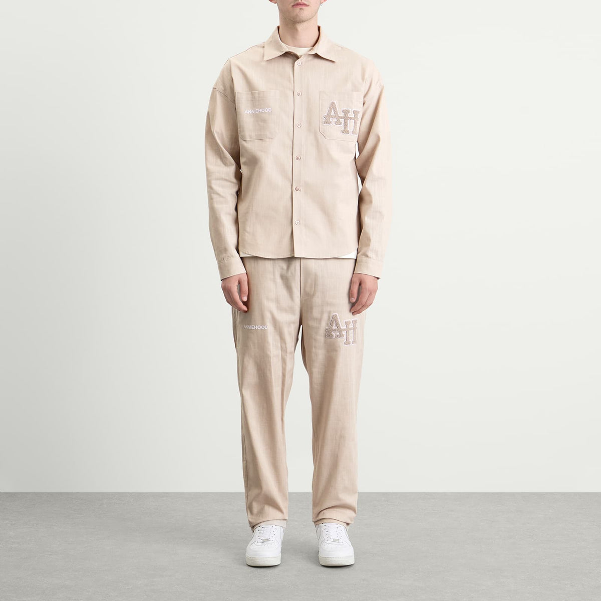 ANNIE HOOD College Linen Trousers