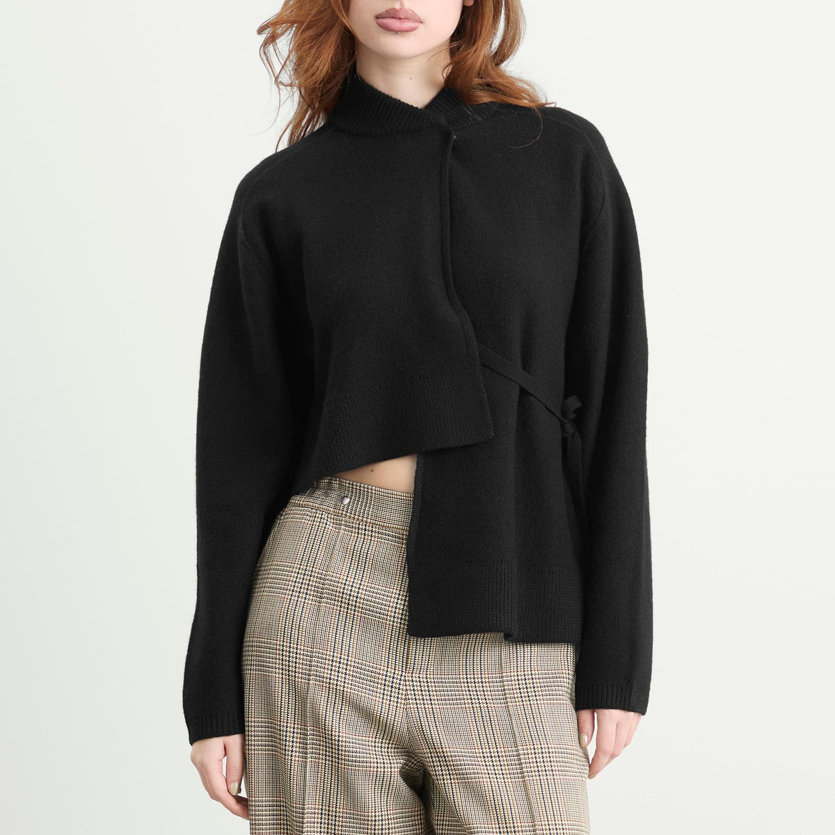STEL Asymmetric  Wrap Cardigan