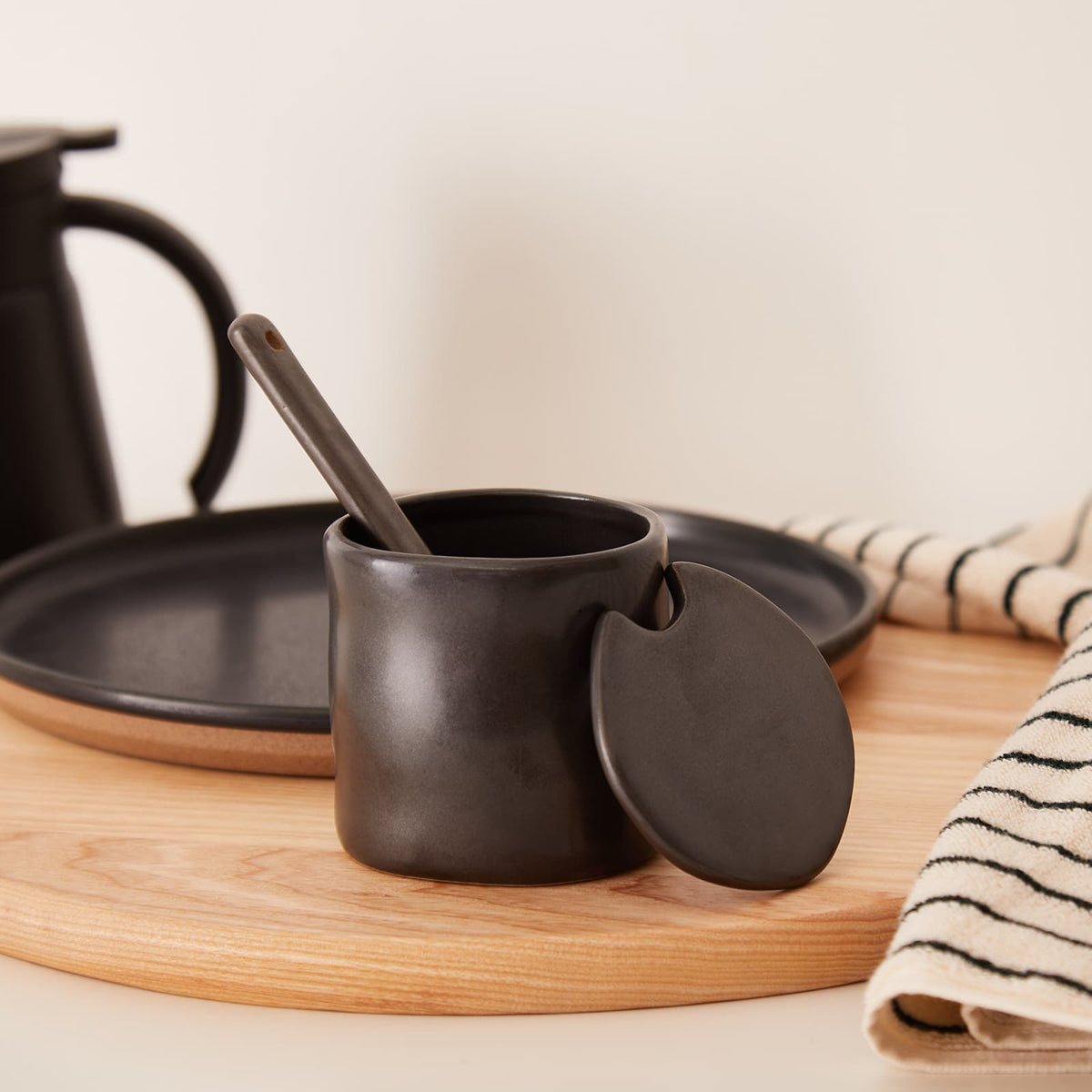 ferm LIVING Flow Jar With Spoon