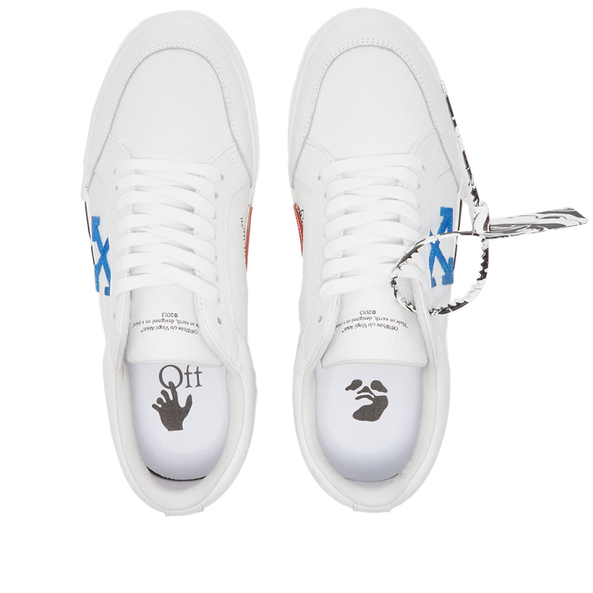 Off-White Low Vulcanized Calf Leather